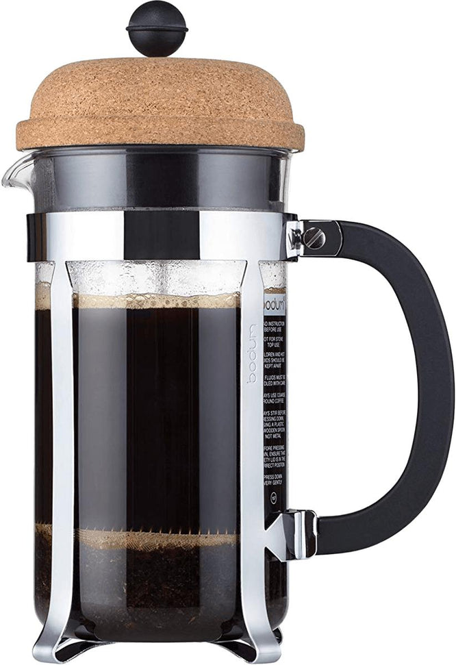 Bodum - Chambord 34 oz French Press Coffee Maker with Cork Lid - 1928-109S