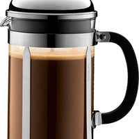 Bodum - Chambord 51 oz French Press Coffee Maker Chrome - 1932-16US4