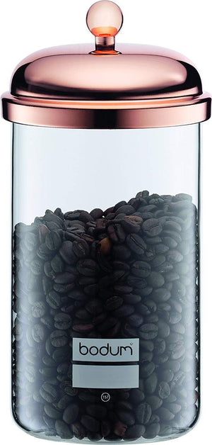 Bodum - Classic 34 oz Storage Jar with Copper Lid - 11654-18S
