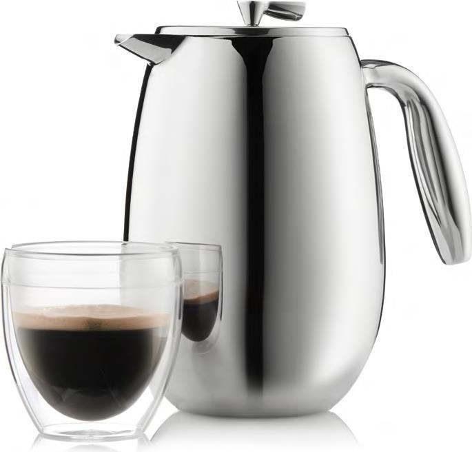 Bodum - Columbia 51 oz French Press Coffee Maker with Double Wall - 1312-16