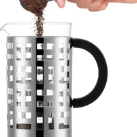 Bodum - Eileen 34 oz French Press Coffee Maker Chrome - 11195-16US
