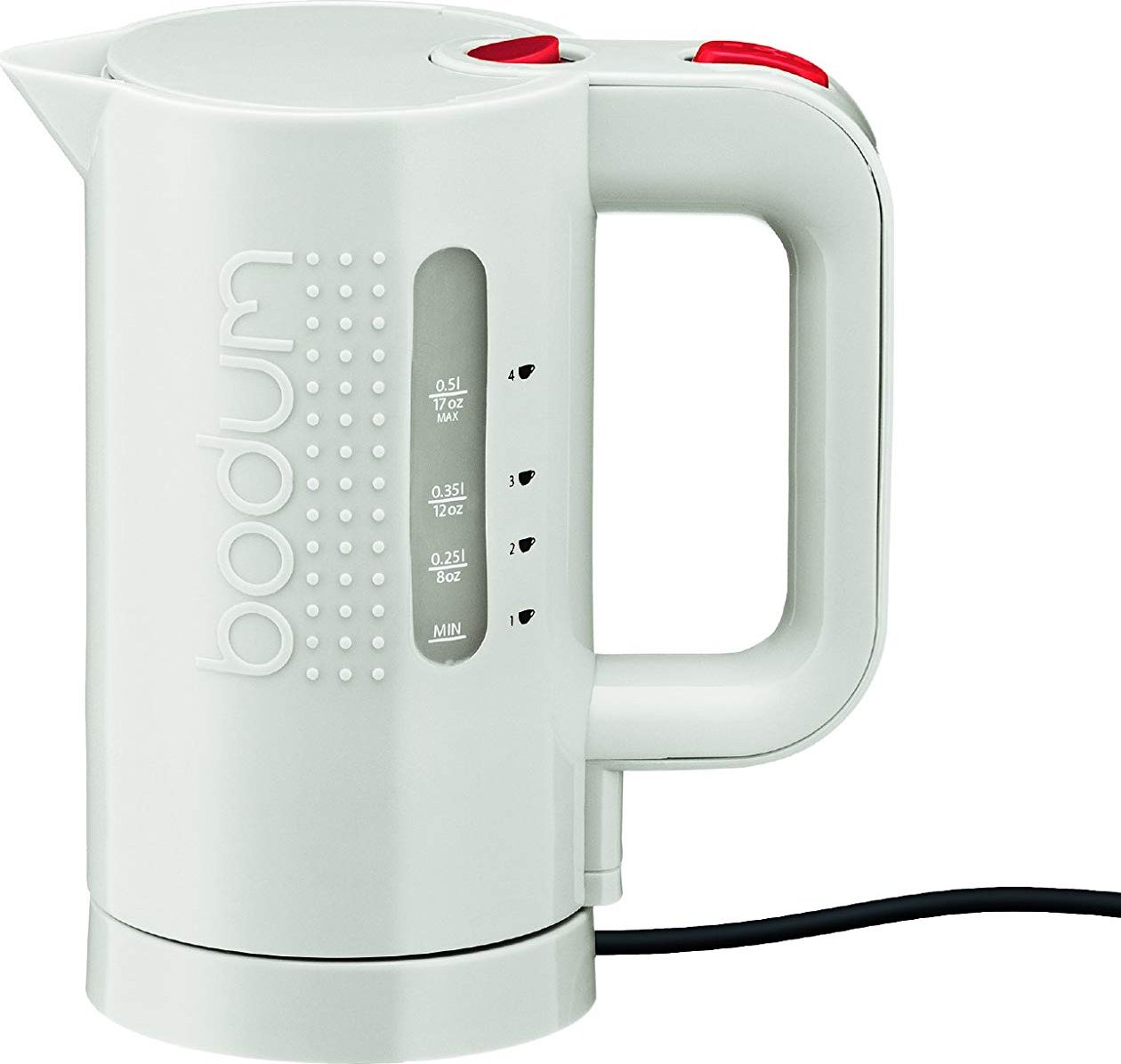 Bodum - Electric Water Kettle 17 oz Off White - 11451-913US