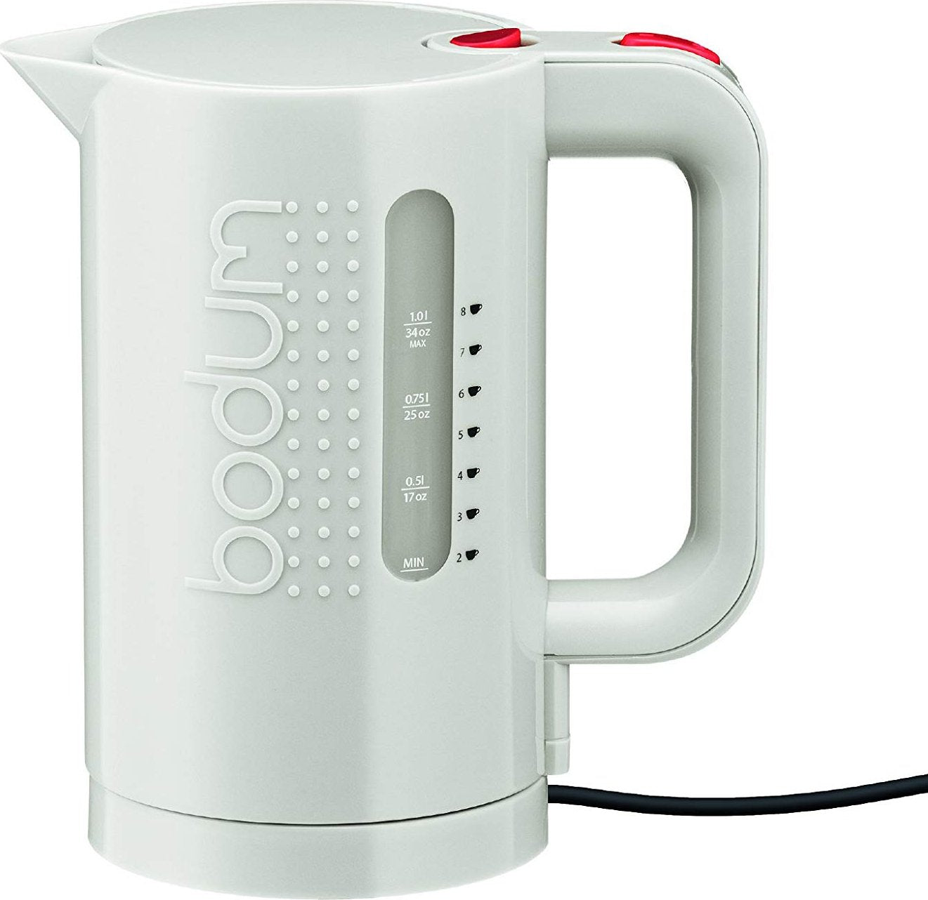Bodum - Electric Water Kettle 34 oz Off White - 11452-913US