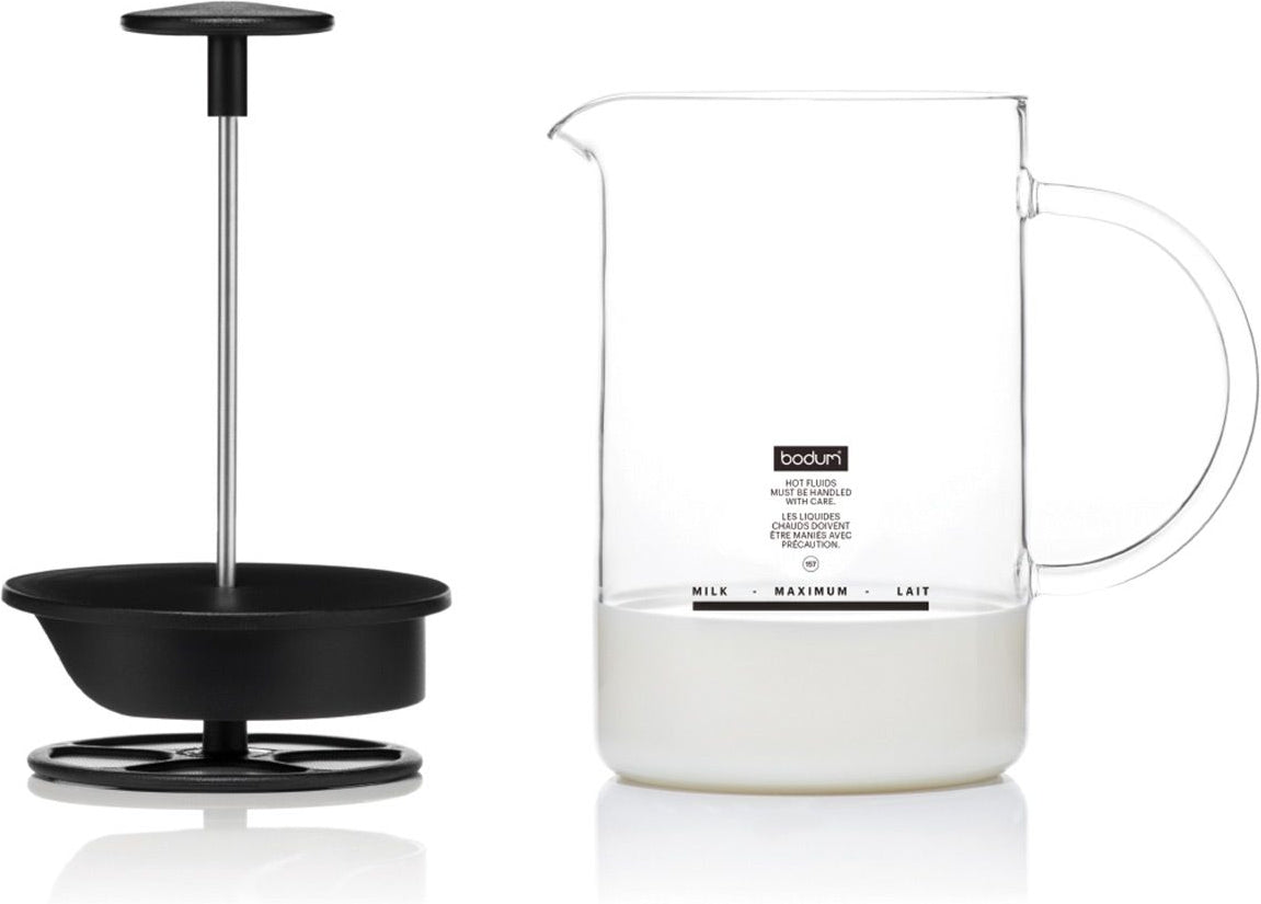 Bodum - Latteo Milk Frother with Glass Handle - 1446-01US4