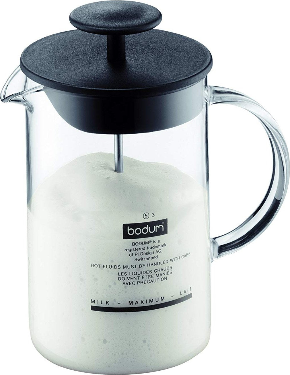 Bodum - Latteo Milk Frother with Glass Handle - 1446-01US4