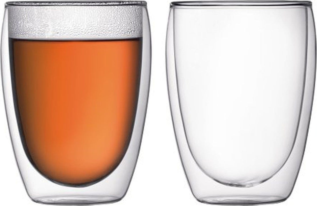 Bodum - Pavina 12 oz Glass Double Wall, Pack of 2 - 4559-10US4