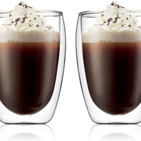 Bodum - Pavina 12 oz Glass Double Wall, Pack of 2 - 4559-10US4