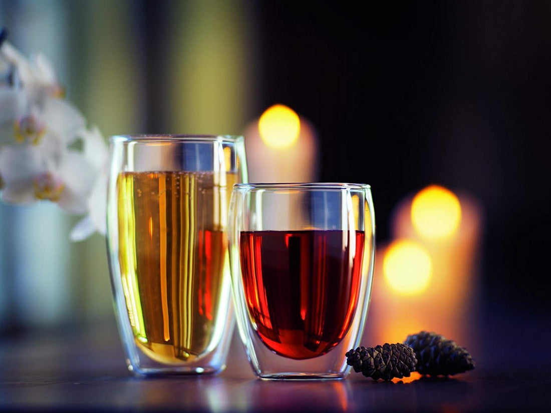 Bodum - Pavina 12 oz Glass Double Wall, Pack of 2 - 4559-10US4