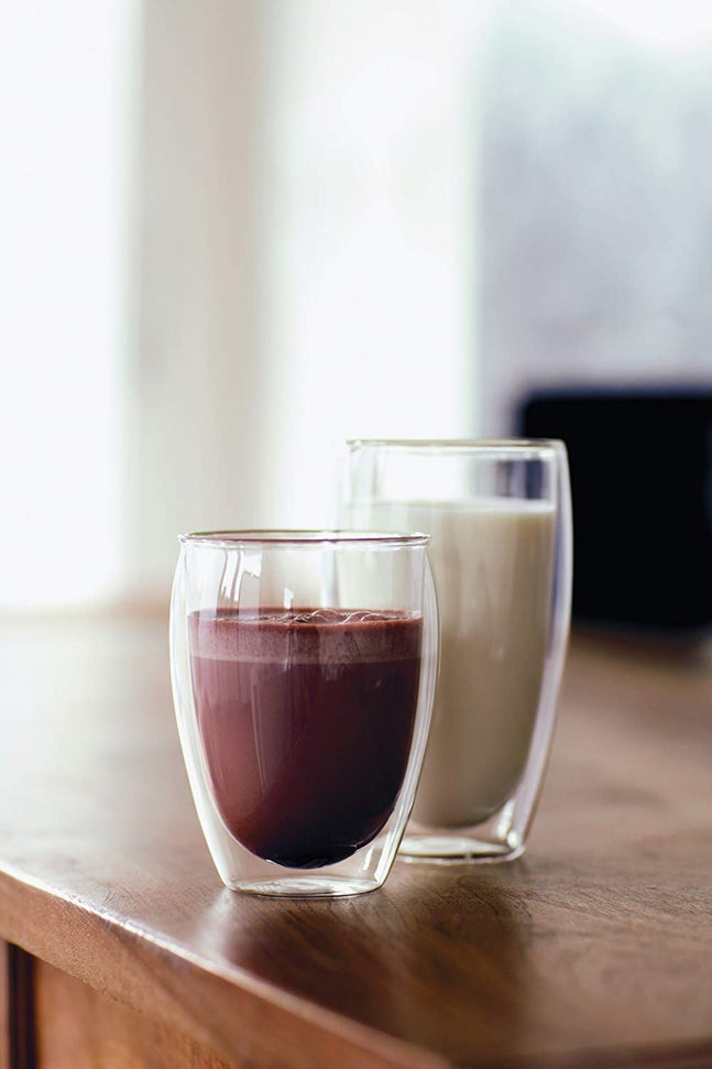 Bodum - Pavina 12 oz Glass Double Wall, Pack of 6 - 4559-10-12US