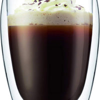 Bodum - Pavina 12 oz Glass Double Wall, Pack of 6 - 4559-10-12US