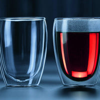 Bodum - Pavina 12 oz Glass Double Wall, Pack of 6 - 4559-10-12US