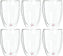 Bodum - Pavina 12 oz Glass Double Wall, Pack of 6 - 4559-10-12US