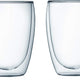 Bodum - Pavina 12 oz Glass Double Wall Set of 6 - 4559-10-12US
