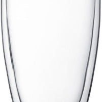 Bodum - Pavina 15 oz Glass Double Wall, Pack of 2 - 4560-10US4