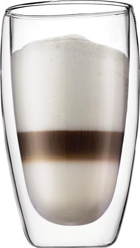 Bodum - Pavina 15 oz Glass Double Wall, Pack of 2 - 4560-10US4