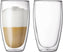 Bodum - Pavina 15 oz Glass Double Wall, Pack of 2 - 4560-10US4