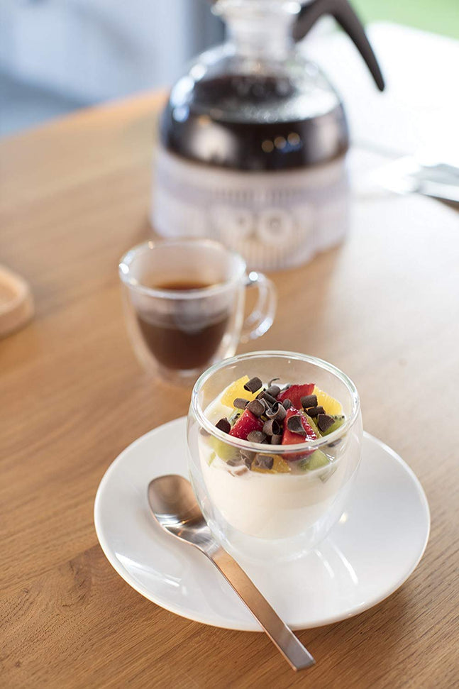 Bodum - Pavina 2.5 oz Glass Double Wall, Pack of 2 - 4557-10US4