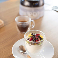 Bodum - Pavina 2.5 oz Glass Double Wall, Pack of 2 - 4557-10US4