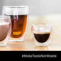 Bodum - Pavina 2.5 oz Glass Double Wall, Pack of 2 - 4557-10US4