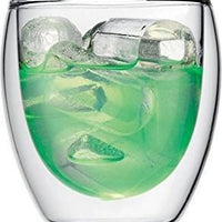 Bodum - Pavina 2.5 oz Glass Double Wall, Pack of 2 - 4557-10US4