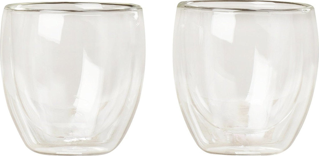 Bodum - Pavina 8 oz Glass Double Glass, Pack of 2 - 4558-10US4
