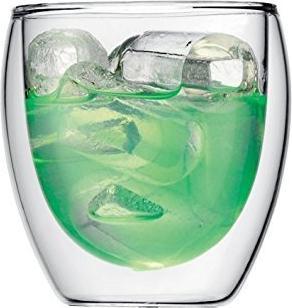 Bodum - Pavina 8 oz Glass Double Glass, Pack of 2 - 4558-10US4