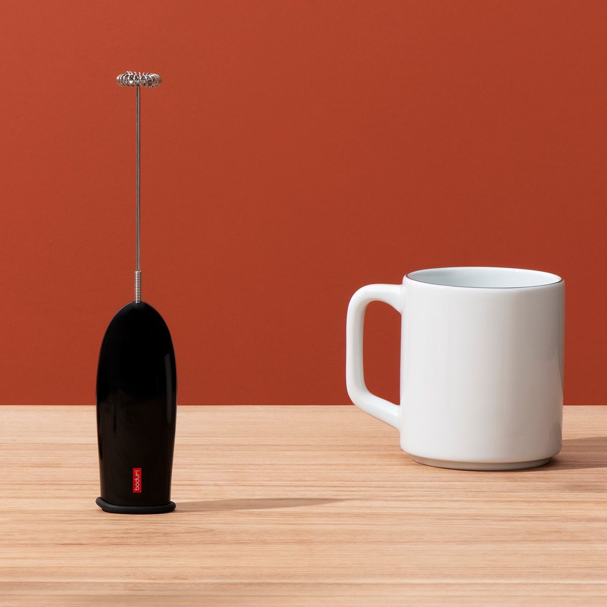 Bodum - Schiuma Battery-Operated Milk Frother Black - D3040-01