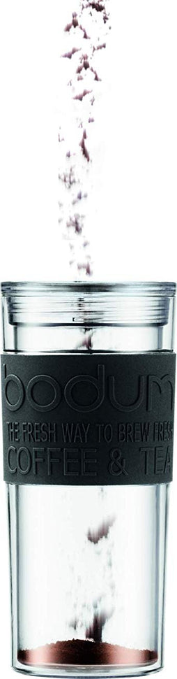 Bodum - Travel Press Double-Wall Acrylic Black - 11100-01S