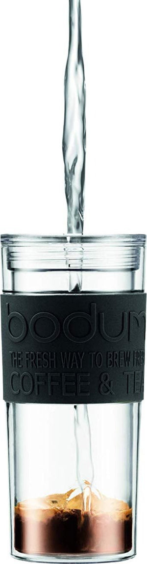 Bodum - Travel Press Double-Wall Acrylic Black - 11100-01S