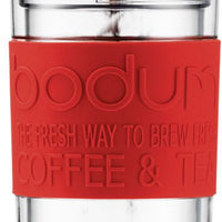 Bodum - Travel Press Double-Wall Acrylic Red - 11100-294BUS