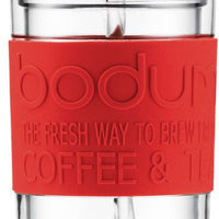 Bodum - Travel Press Double-Wall Acrylic Red - 11100-294BUS