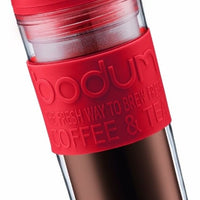 Bodum - Travel Press Double-Wall Acrylic Red - 11100-294BUS