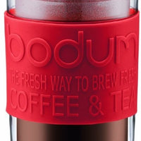 Bodum - Travel Press Double-Wall Acrylic Red - 11100-294BUS