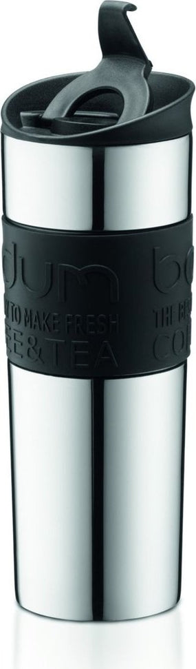 Bodum - Travel Press Double-Wall Stainless Steel Black - 11057-01BUS