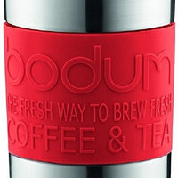 Bodum - Travel Press Double-Wall Stainless Steel Red - 11057-294BUS