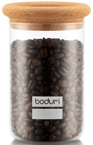 Bodum - Yohki 20 oz Storage Jar with Cork Lid - 8560-109-2
