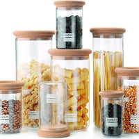 Bodum - Yohki 20 oz Storage Jar with Cork Lid - 8560-109-2