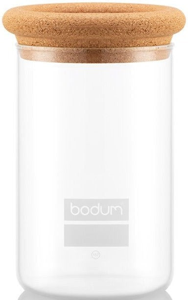 Bodum - Yohki 20 oz Storage Jar with Cork Lid - 8560-109-2