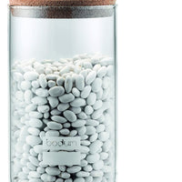 Bodum - Yohki 34 oz Storage Jar with Cork Lid - 8600-109-2