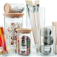 Bodum - Yohki 34 oz Storage Jar with Cork Lid - 8600-109-2