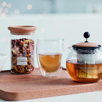 Bodum - Yohki 34 oz Storage Jar with Cork Lid - 8600-109-2