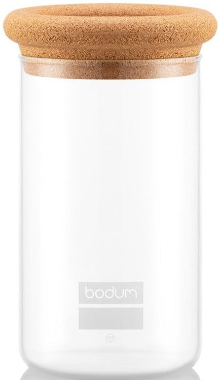 Bodum - Yohki 34 oz Storage Jar with Cork Lid - 8600-109-2