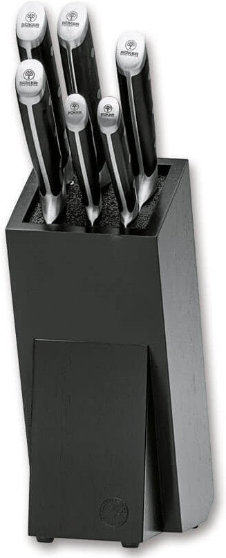Boker - 6 Piece Forge 2.0 Knife Block Set Black - 03BO507SET