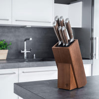 Boker - 6 Piece Forge 2.0 Knife Block Set Brown - 03BO517SET
