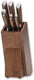 Boker - 6 Piece Forge 2.0 Knife Block Set Brown - 03BO517SET
