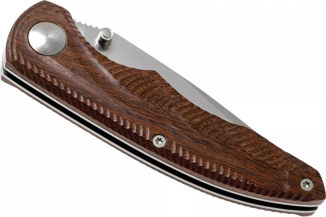 Boker - Abolito Gemini Guayacan Stud Pocket Knife - 01BA001G