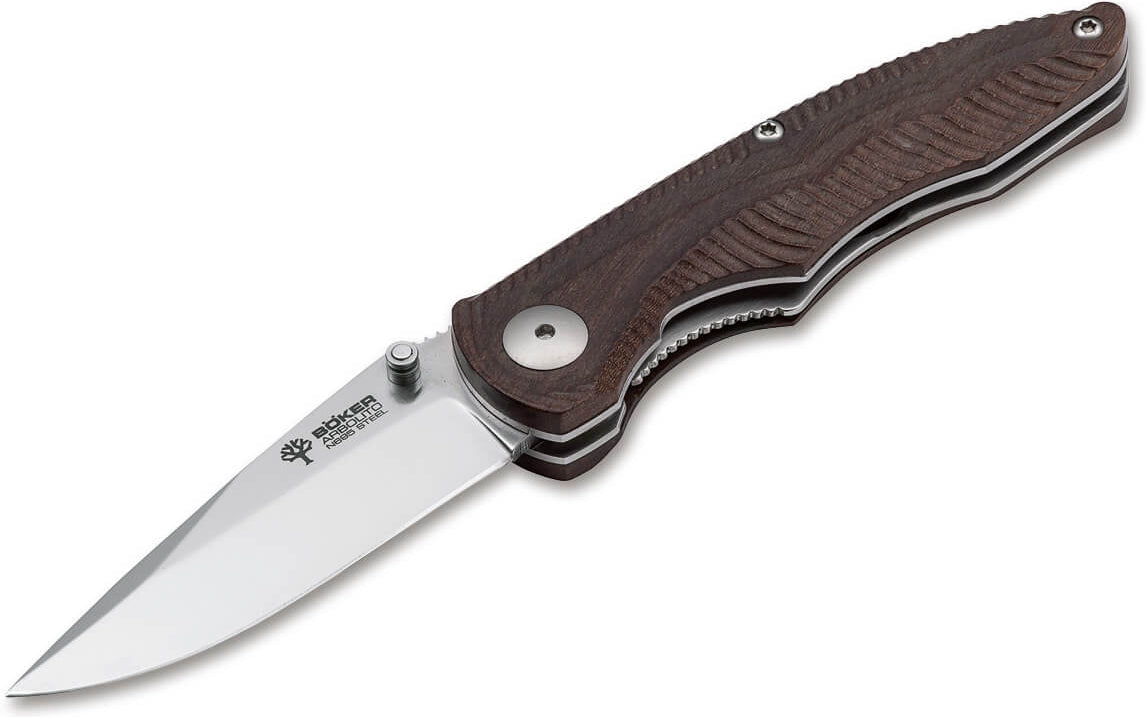Boker - Abolito Gemini Guayacan Stud Pocket Knife - 01BA001G