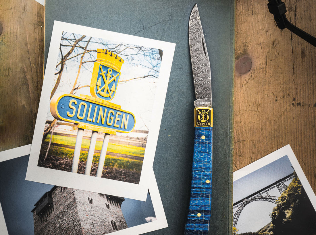 Boker - Annual Damast 2021 Pocket Knife - 1132021DAM