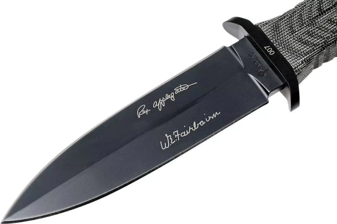 Boker - Applegate-Fairbairn A-F 4.5 Fixed Blade Knife Black - 121644