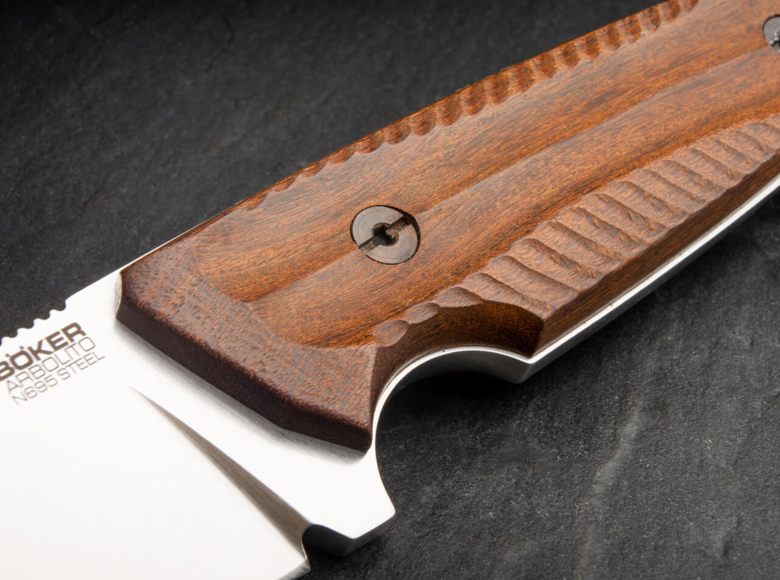 Boker - Arbolito Bison Guayacan Fixed Blade Knife - 02BA404